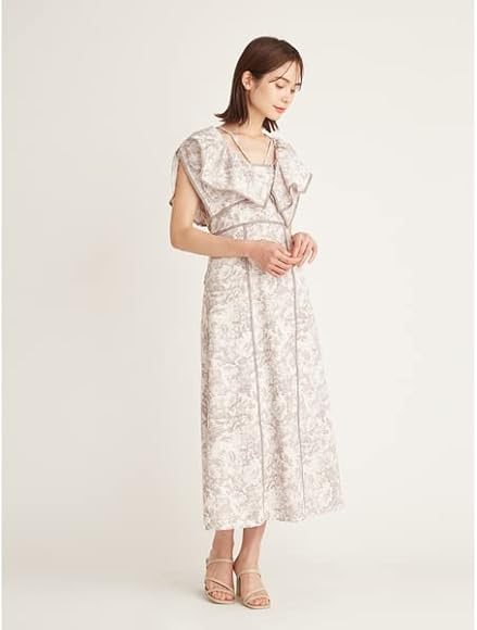 Amazon.co.jp: [スナイデル] ラッフルカラーワンピ SWFO231094